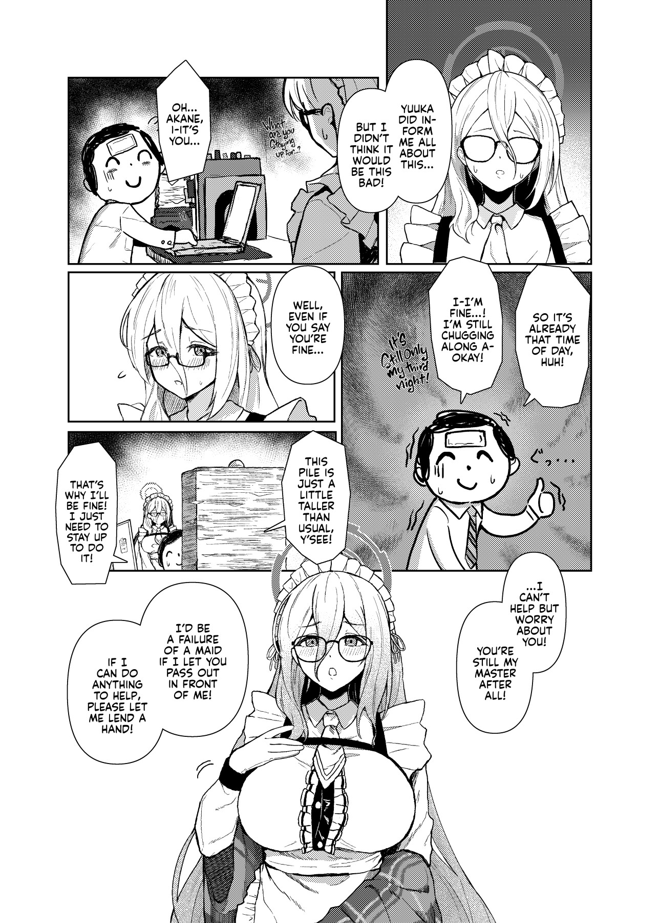 Hentai Manga Comic-Won't You Let Me Comfort You?-Read-3